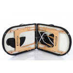 RestPro Classic Oval 2 Black Κρεβάτι "LUX" Μασάζ Φυσικοθεραπείας Βαλίτσα